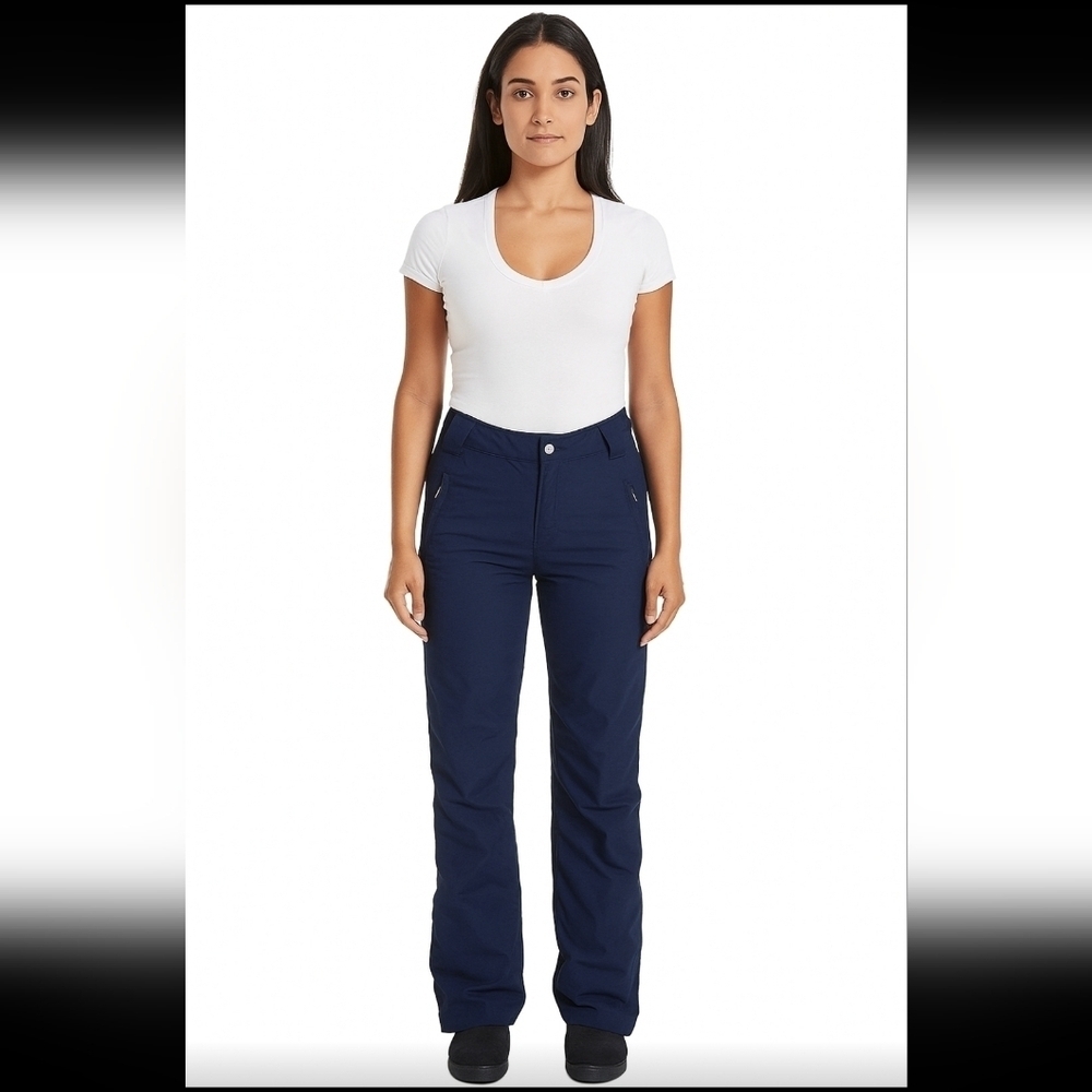 Bogner Womens Navy Blue Ski And Snow Luxury Designer Pants 6 Long